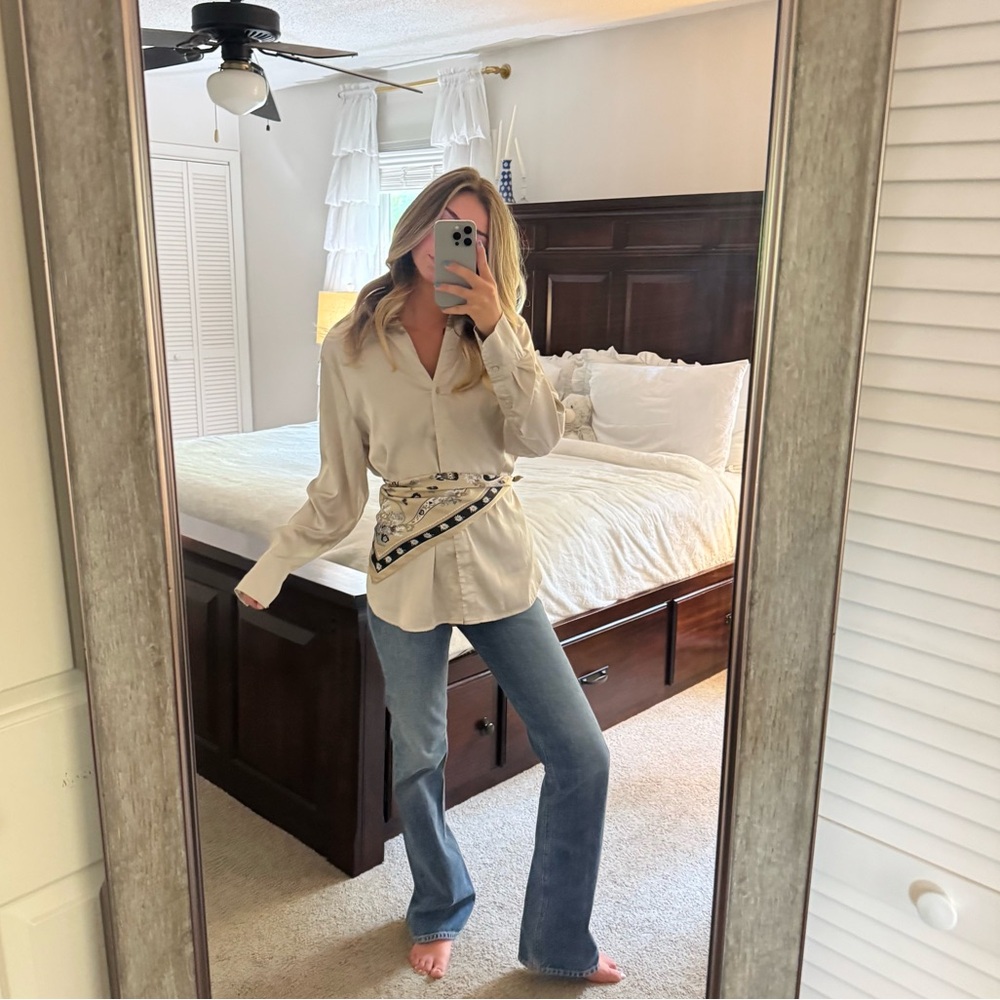 Elegant Silk long sleeve